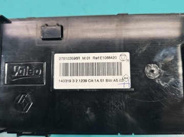 KONZOLA PANEL VENTILACE RENAULT MEGANE III 275103596R