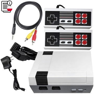 Retro Console TV TV AV 620 Games + 2 Pads Различные игры большой набор