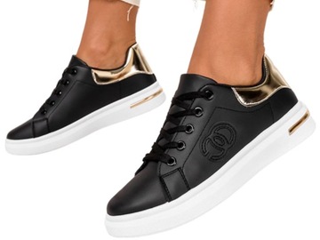 TRAMPKI SNEAKERSY BUTY SPORTOWE DAMSKIE LEKKIE 40