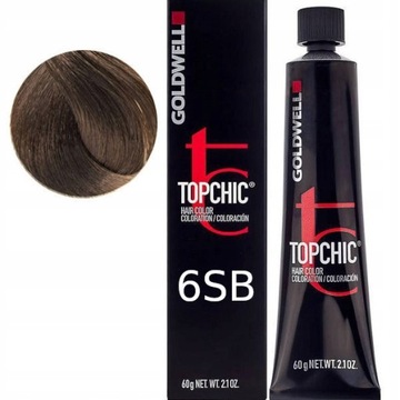 Goldwell Topchic Farba 60ml kolor 6SB