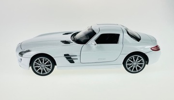 WELLY MERCEDES-BENZ SLS AMG 1:24 НОВАЯ МЕТАЛЛИЧЕСКАЯ МОДЕЛЬ