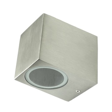 KINKIET LAMPA ELEWACYJNA ZEWNĘTRZNA SATYNA GU10