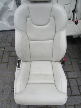 СИДЕНИЯ БОКОВЫЕ БОКОВЫЕ VOLVO XC90 КОМПЛЕКТ НАДПИСЕЙ БЕЖЕВЫЙ ВЕНТИЛЯЦИЯ W-WA