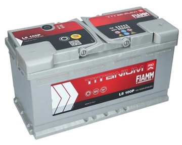 Akumulator FIAMM Titanium PRO L5 100P 100 Ah 870A