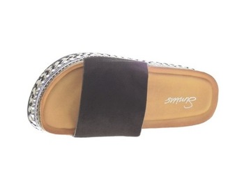 ЗАМШЕВЫЕ ТАПОЧКИ НА ПЛАТФОРМЕ RY-252 Черные