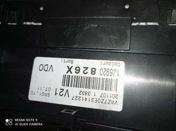 СЧЕТЧИК VW GOLF 4 BORA LIFT БЕНЗИНОВЫЙ 1J5920826X