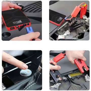 ZASILACZ AWARYJNY DO SAMOCHODU, PRZENOŚNA ŁADOWARKA TYPU POWER BANK