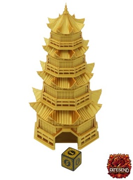 Chińska świątynia z roku smoka - wieża do kości - FatesEnd