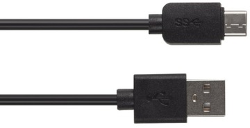 Kabel Przewód USB TYP C - USB A-USB C 1m AM - AC