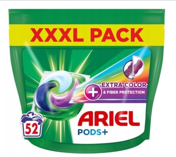 Kapsułki Do Prania Ariel Fiber Protection All-in-1 52 szt
