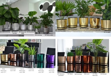 14 Цветочный горшок с дренажной подставкой + металлическая подставка на ножках, подставка для цветов LOFT