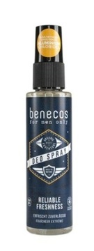 Benecos For men only - Натуральный освежающий дезодорант для мужчин 75мл