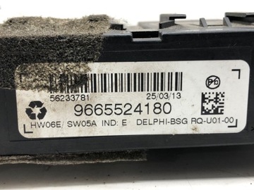 MODUL HÁK CITROEN DS4 9665524180 HATCHBACK 11-15 ŘÍZENÍ