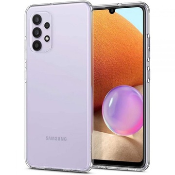 ETUI do Samsung Galaxy A33 5G SILIKONOWE PRZEZROCZYSTE + SZKŁO