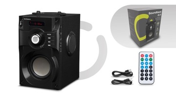 СТРОИТЕЛЬНЫЙ РАДИОДИНАМИК Беспроводной портативный USB SD AUX РАДИО 1800 мАч