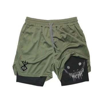 Summer Men Running Shorts Fitness Gym Training 2 i, XL