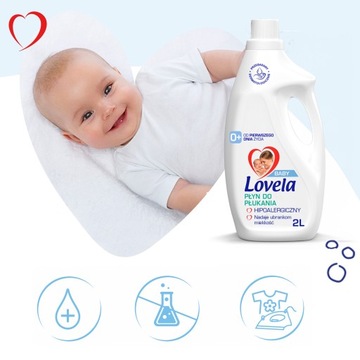 Lovela Baby гипоаллергенный кондиционер для белья для детей и младенцев 2л.