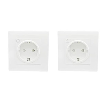 ATHOM Preflashed TASMOTA Smart Wall Socket Works With Home Assitant Electri