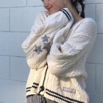 пуловер для женщинTay Кардиган с вышивкой звезд