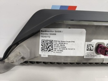 BMW 1 F40 2 F44 OBRAZOVKA DISPLEJ NAVIGACE 8.8 PALCŮ 8720752