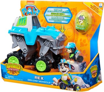 НАБОР МАШИНЫ «ЩЕНЯЧИЙ ПАТРУЛЬ» С ФИГУРКОЙ СПАСАТЕЛЬНОГО ДИНО РЕКСА