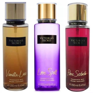 Victoria Secret Sets Of 3pcs Perfume 250ml