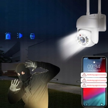 5G Wi-Fi Уличная PTZ-КАМЕРА FULL HD