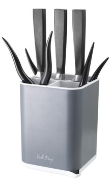 VIALLI КУХОННЫЙ ОРГАНАЙЗЕР ГУБКА ДОЗАТОР ЖИДКОСТИ ПОДДОН ДЛЯ СТОЛОВЫХ ПРИБОРОВ НОЖИ СЕРЫЙ