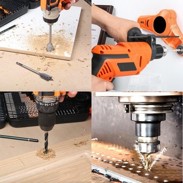 НАБОР СВЕРЛ, НАБОР НАСАДОК ДЛЯ КОРОНОЧНОЙ ПИЛЫ, СВЕРЛА, КОРОНОЧНЫЕ СВЕРЛА 246 EL