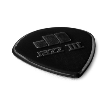 Набор JAZZ III из 4 прецизионных медиаторов Dunlop красного, черного, зеленого и фиолетового цвета.