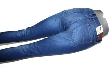 Damskie jeansy Pepe Jeans -Soho PL201040DD10 wyszczuplające rurki - W29/L30