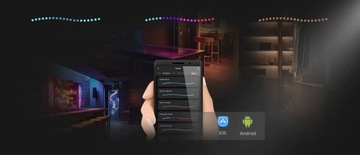 Kontroler LED COB SPI RGBIC NEON oświetlenie Seria SD WiFi+RF TUYA