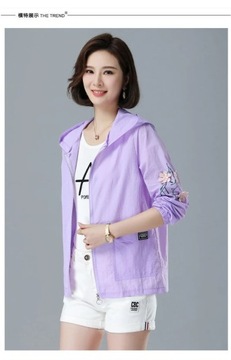 Women's Thin Shirt Short Jacket Coat 2023 New Summ