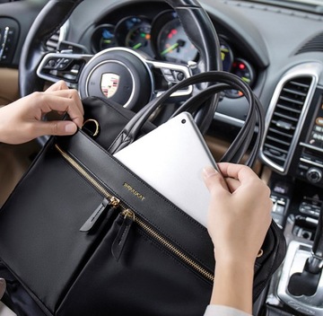 Torba ELBE Aktówka Z Paskiem Na Ramię Laptop 15,6 cali Teczka Ochronna