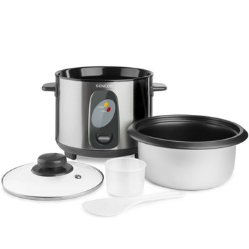 Кастрюля для приготовления риса с овощами RICE COOKER 1000л 400Вт сталь SRM 1000SS