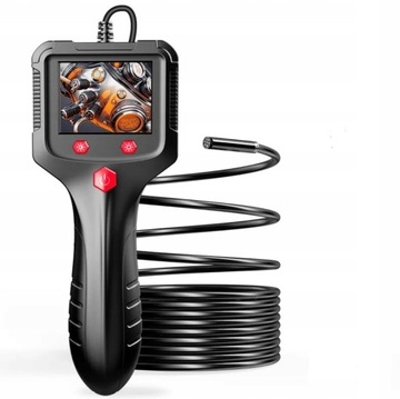 PRZEMYSŁOWY ENDOSKOP KAMERA ENDOSKOPOWA INSPEKCYJNA 5M 8mm 2,4''LCD FHD