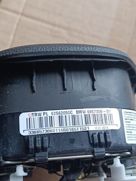BMW 4 F32 F33 2014 ULOŽENÍ VZDUCHOVÁ AIRBAG ŘÍDÍCÍ