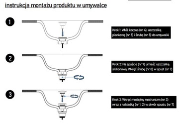 Заглушка клик-клак Axus 1 1/4, латунная, большая Принадлежности