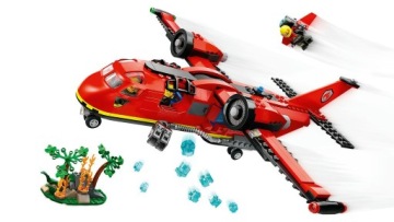 LEGO CITY 60413 ПОЖАРНО-СПАСАТЕЛЬНЫЙ САМОЛЕТ в ПОДАРОК