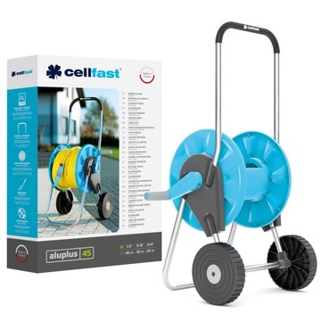 CELLFAST STOJAK WÓZEK ZWIJACZ BĘBEN NA WĄŻ OGRODOWY 1/2