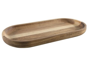 ДЕРЕВЯННОЕ БЛЮДО, ДЕРЕВЯННОЕ БЛЮДО АКАКАЦИЯ ДЛЯ ПОДАЧИ БЛЮД