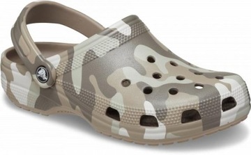 Damskie Buty Klapki Chodaki Crocs Classic Printed Camo 206454 Clog 46-47