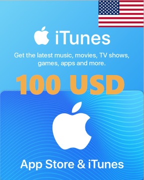 KOD Doładowanie iTunes 100 USD