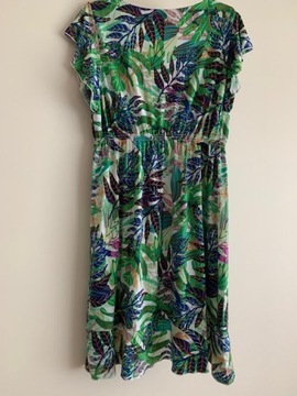 Camomilla-Piękna kolorowa sukienka r.42