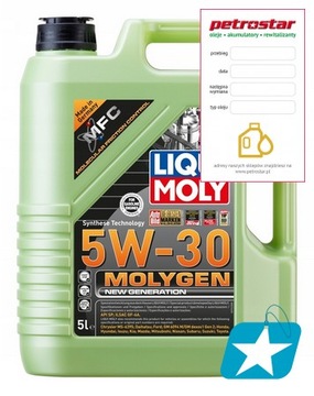 LIQUI MOLY MOLYGEN 5W30 9952 5L