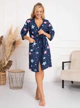 ХЛОПКОВЫЙ ХАЛАТ ЖЕНСКИЙ ХАЛАТ ДЛЯ БОЛЬНИЦЫ М