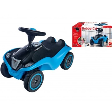 BIG Jeździk Next Blue Bobby Car z Klaksonem i Świa