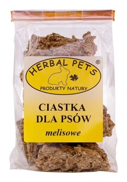 Herbal Pets ciastka z melisą dla psów uspokajające 140g