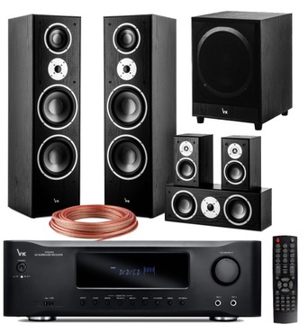 KOLUMNY DO KINA DOMOWEGO 5.1 AMPLITUNER BLUETOOTH