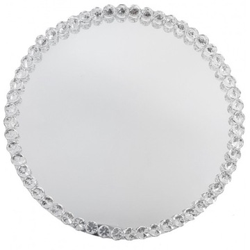 PATERA SZKLANA NA CIASTA OWOCE ⌀ 30 cm LUSTRZANA